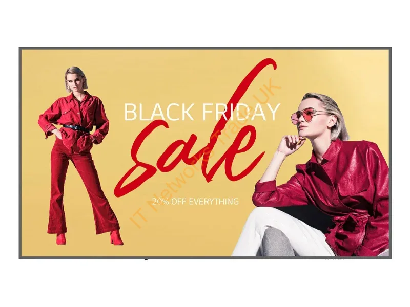 98UM5K-B - Lg 98Um5K-B Signage Display Digital Signage Flat Panel 98" Led Wi-Fi 500 Cd/M 4K Ultra Hd Black