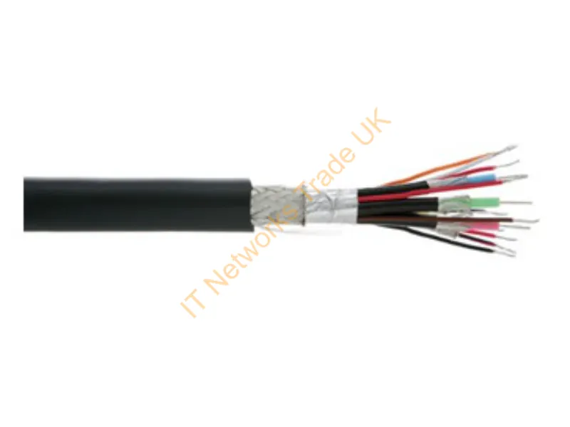 99-0327100 - Kramer Electronics 100M 26 Awg 7/34 Signal Cable 3937" (100 M) Black