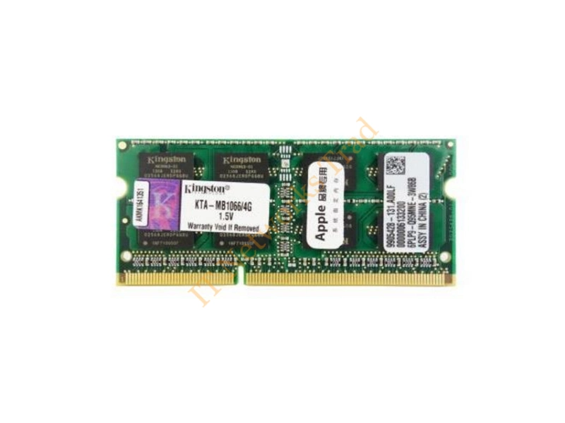 9905428-131.A00LF Kingston 4GB DDR3-1066MHz PC3-8500 non-ECC Unbuffered CL7 204-Pin SoDIMM Memory Module Laptop Memory