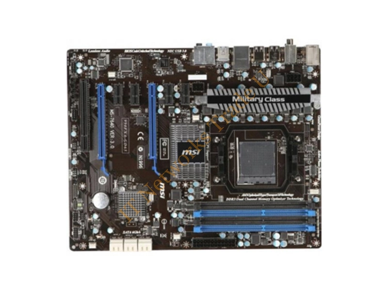 990FXA-GD65-PB-R MSI AMD 990FX Chipset ATX System Board Socket AM3+ / AM3 Desktop Motherboard