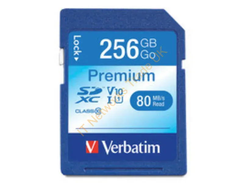99828 - Verbatim 99828 Memory Card 256 Gb Sdxc Uhs-I Class 10