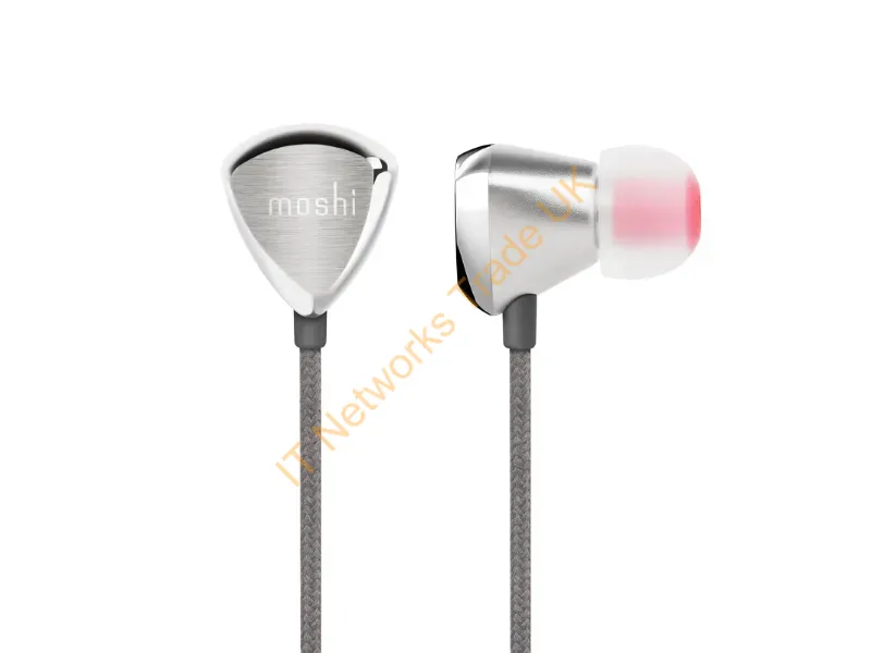 99MO035243 - Moshi Vortex 2 Headset Wired In-Ear Music Stainless Steel