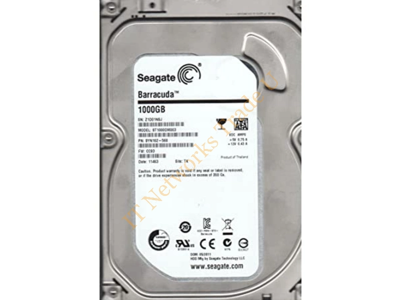 9BX158-277 Seagate 1TB 7200RPM SATA 3Gb/s 3.5-inch Desktop Hard Disk Drive Internal HDD