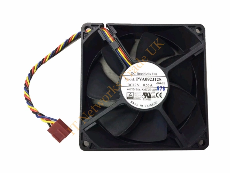 9C4MH Dell 12V Rear Fan for T320 T420 Cooling Fan