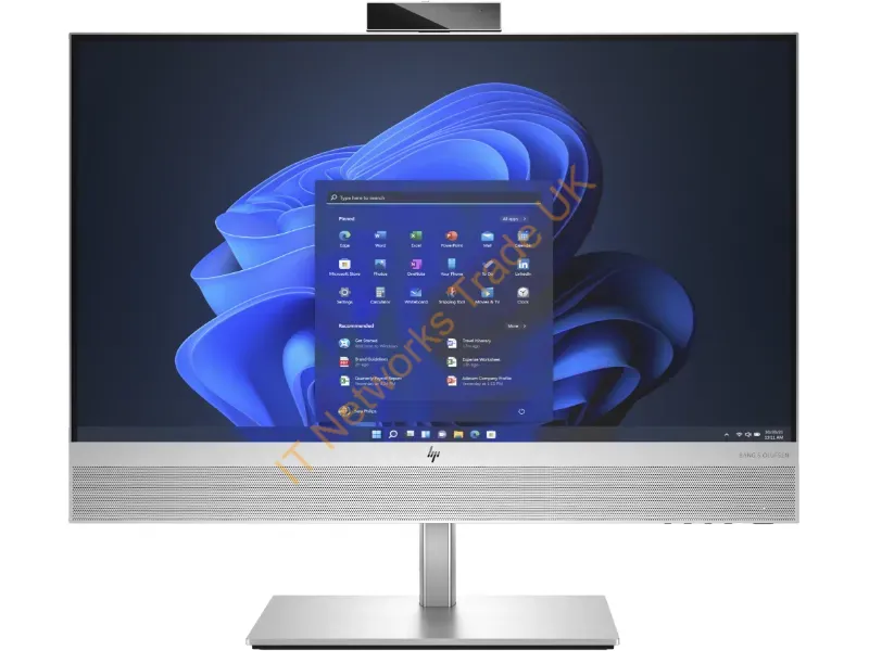 9F116UA#ABA - Hp Eliteone 840 G9 All-In-One Pc Bundle Intel Core I7 I7-12700 23.8" 1920 X 1080 Pixels 16 Gb Ddr5-Sdram