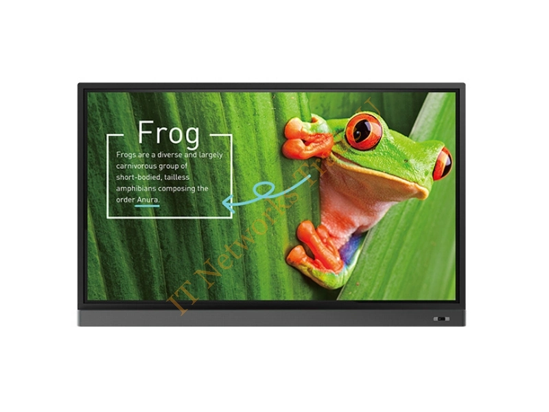 9H.F4ATK.DE1 - Benq RM7501K Interactive flat panel 75" LED 4K Ultra HD Black LED Monitors