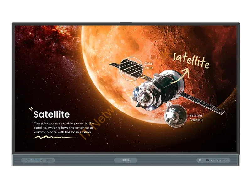 9H.F97TC.DE3 - BenQ Board Pro RP6504 interactive whiteboard 165.1 cm (65") 3840 x 2160 pixels Touchscreen Black HDMI