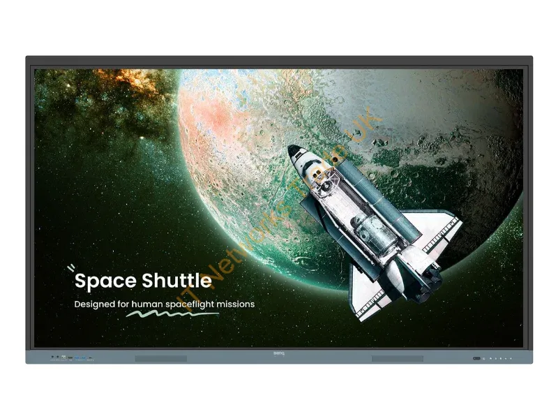 9H.F9FTK.DE6 - BenQ RE7504 Interactive flat panel 190.5 cm (75") 450 cd/m� 4K Ultra HD Black, Grey Touchscreen Built-in processor Android
