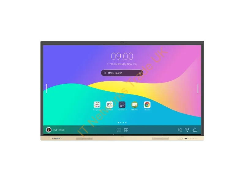 9H.FAKTK.DE4 - BenQ RE9804FV interactive whiteboard 2.49 m (98") 3840 x 2160 pixels Touchscreen Black