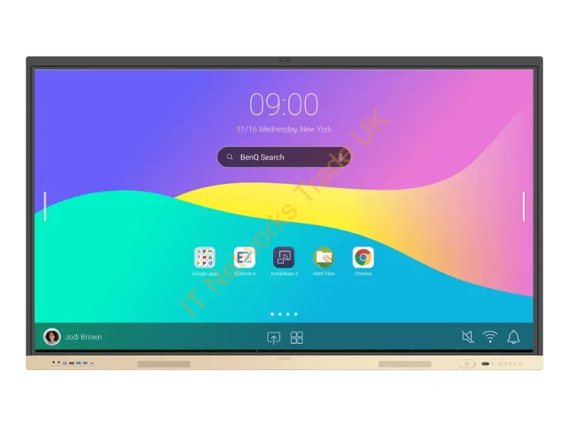9H.FAKTK.DE6 - Benq RE9804FV 98" Diagonal Class Essential Series LED-backlit LCD display education with built-in interactive whiteboard, touchscreen (multi touch), 4K camera and 8-microphone array Android 4K UHD (2160p) 3840 x 2160
