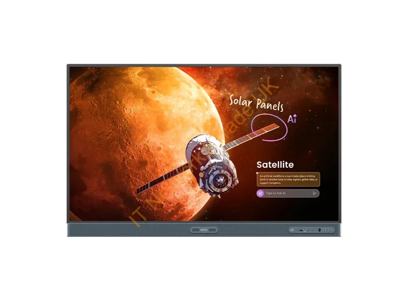 9H.FC1TC.DE1 - BenQ RP6505 interactive whiteboard 165.1 cm (65") 3840 x 2160 pixels Touchscreen Black HDMI