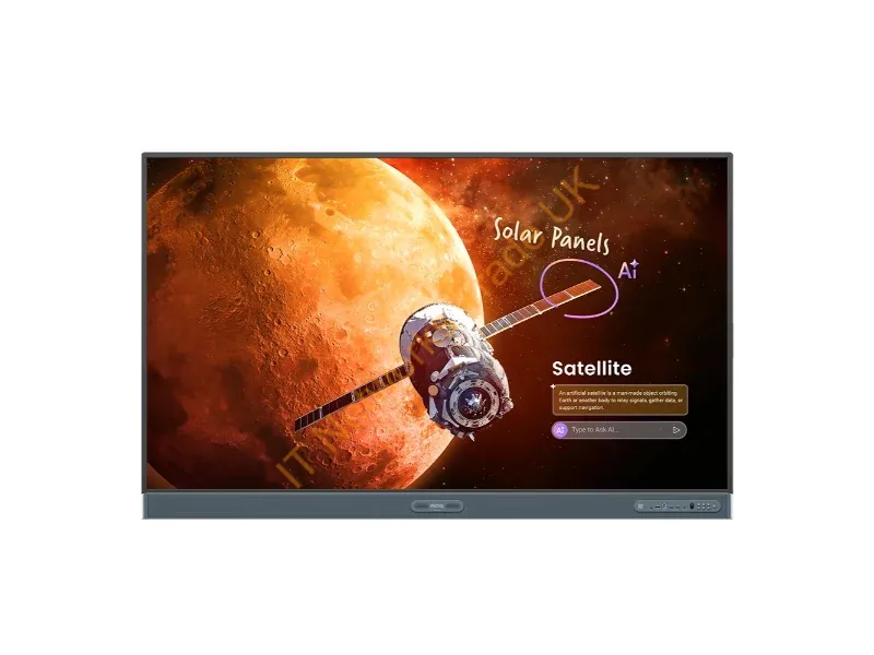 9H.FC2TC.DE1 - BenQ RP7505 interactive whiteboard 190.5 cm (75") 3840 x 2160 pixels Touchscreen Black HDMI