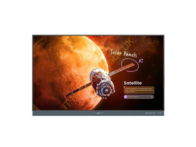 9H.FC3TC.DE1 - BenQ RP8605 interactive whiteboard 2.18 m (86") 3840 x 2160 pixels Touchscreen Black HDMI