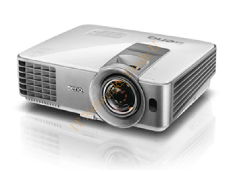 9H.JDY77.13E - Benq MS630ST Desktop projector 3200ANSI lumens DLP SVGA (800x600) 3D Silver, White data projector