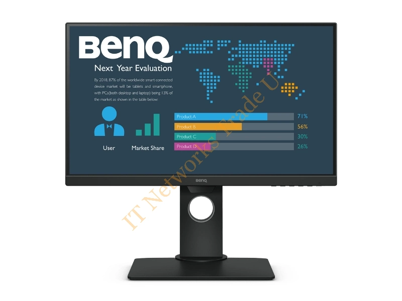 9H.LHFLA.TBE - Benq BL2480T 23.8" Full HD LED Flat Black computer monitor