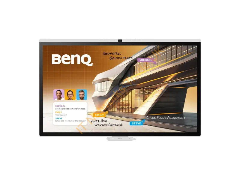 9H.P27TB.DE1 - BenQ CP5505 interactive whiteboard 139.7 cm (55") 3840 x 2160 pixels Touchscreen White