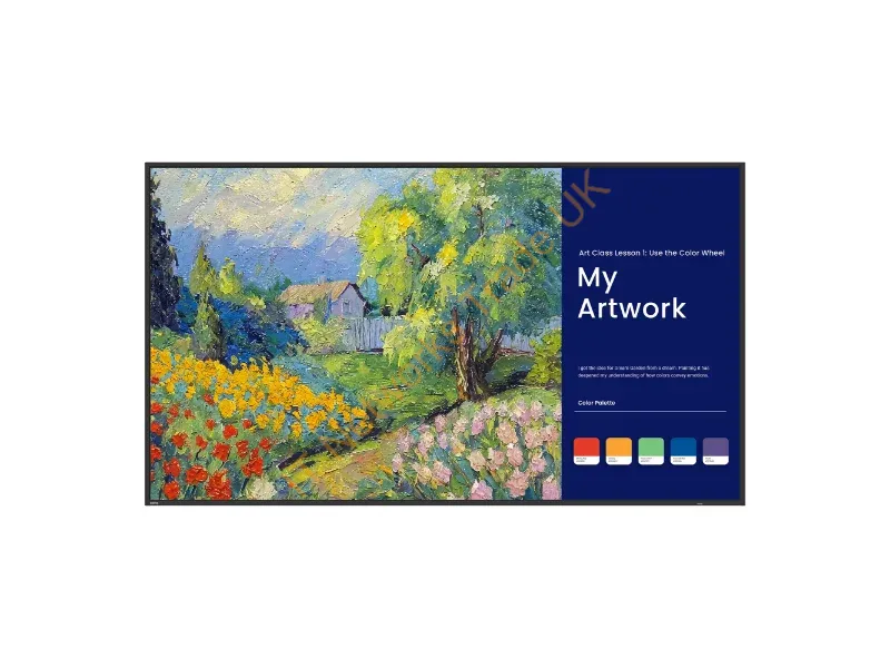 9H.S3MTB.DE2 - BenQ SL6504 Smart Signage Display Digital signage flat panel 165.1 cm (65") LCD 500 cd/m� 4K Ultra HD Black Built-in processor Android