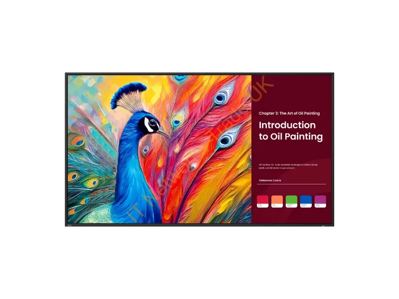 9H.S3STB.DE2 - BenQ SH5504 Digital signage flat panel 139.7 cm (55") LCD 800 cd/m� 4K Ultra HD Black Built-in processor Android 24/7