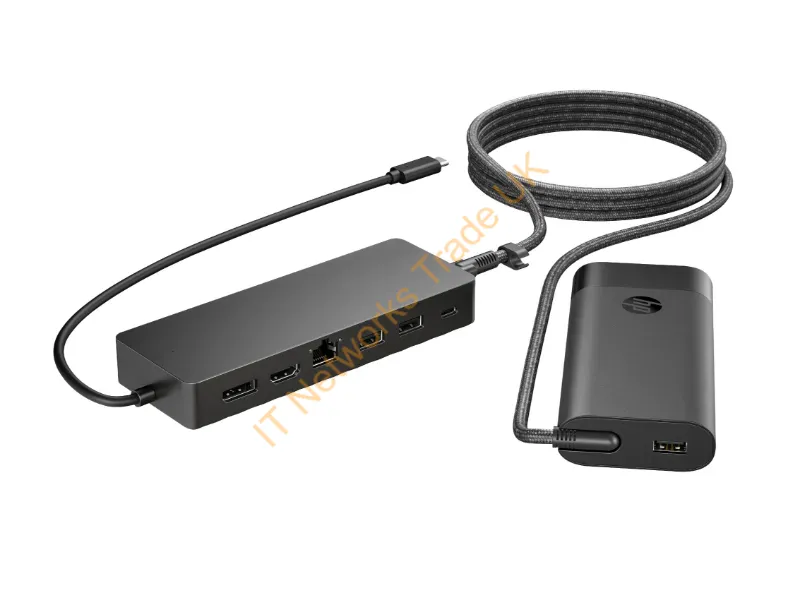 9H0H9AA#ABA - Hp Universal Usb-C Hub And Laptop Charger Combo