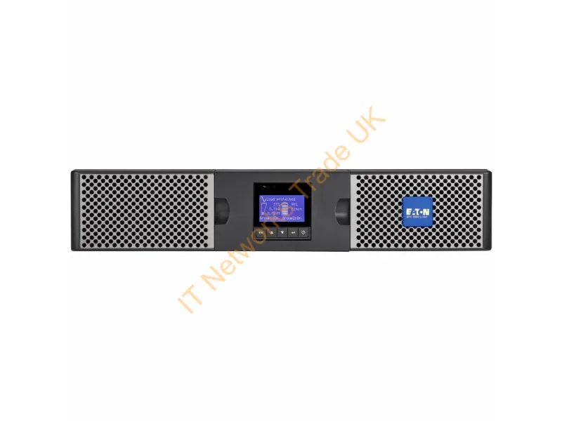 9PX3000IRTN-L - Eaton 9PX 3000i RT2U Netpack Li-Ion uninterruptible power supply (UPS) Double-conversion (Online) 3 kVA 2400 W 10 AC outlet(s)