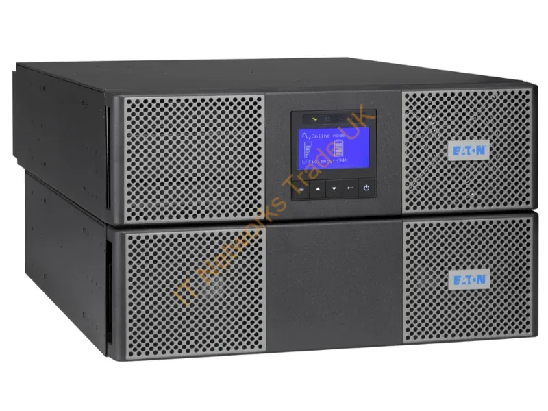 9PX8KIRTNBP - Eaton 9PX8KIRTNBP 8000VA 4AC outlet(s) Rackmount/Tower Black uninterruptible power supply (UPS)