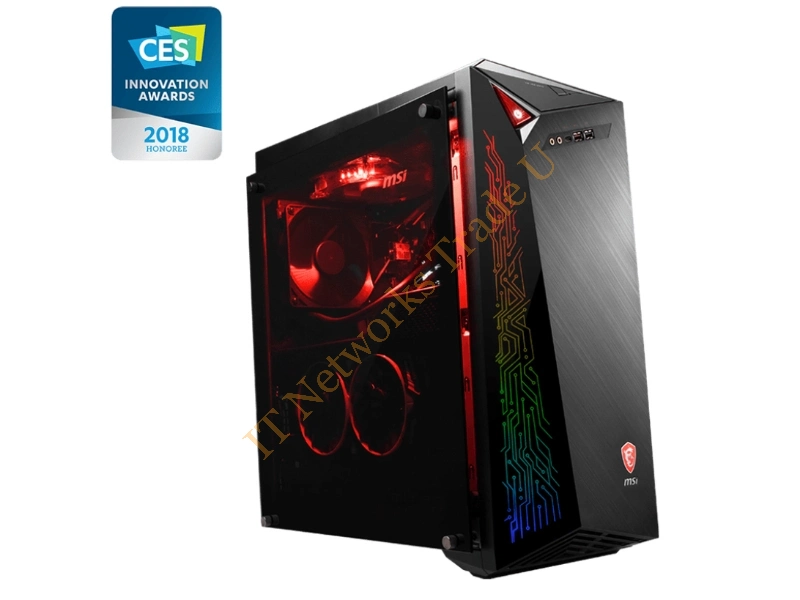 9S6-B91611-063 - MSI Infinite X 8RE-063UK 3.7GHz i7-8700K Desktop Black PC Workstation Systems