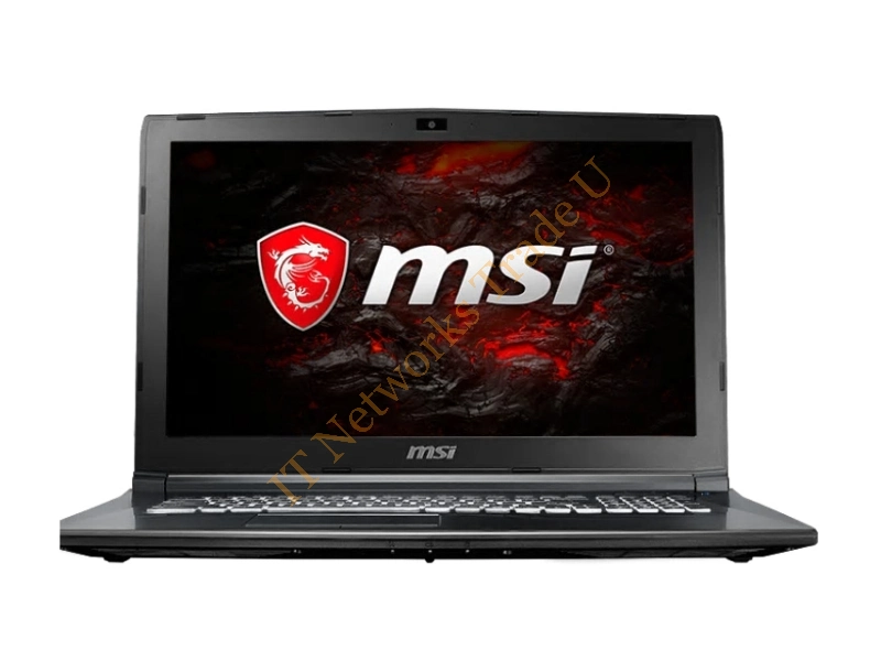 MSI Gaming GL62M 7REX 1293UK 3.6GHz i7-7700 15.6" 1920 x 1080pixels Black Notebook Laptop System