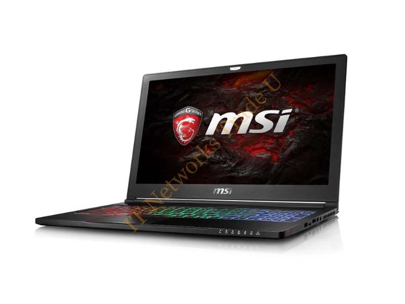 MSI Gaming GS63VR 7RF(Stealth Pro)-237UK 2.8GHz i7-7700HQ 15.6" 1920 x 1080pixels Black Notebook Laptop System
