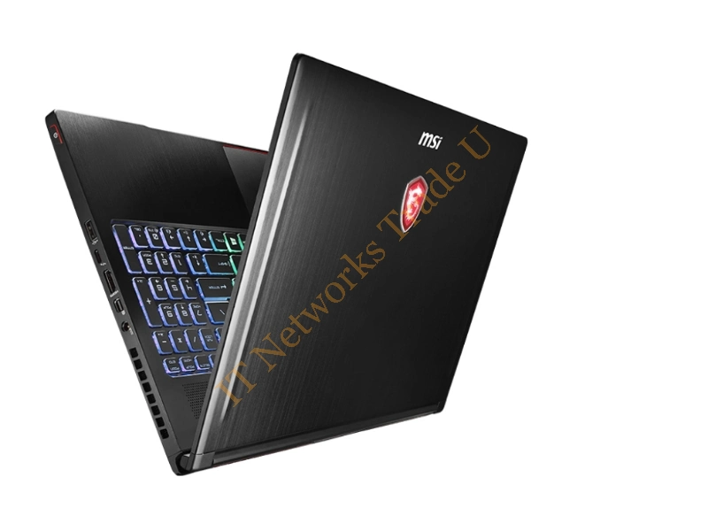 MSI Gaming GS63VR 7RF(Stealth Pro)-494UK 2.8GHz i7-7700HQ 15.6" 1920 x 1080pixels Black Notebook Laptop System
