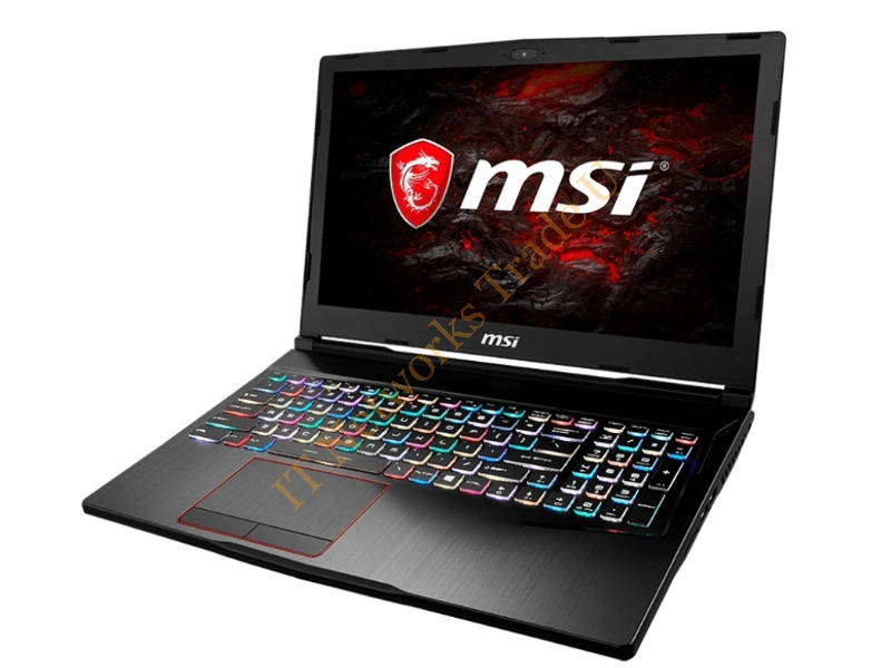 MSI Gaming GE63VR 7RE(Raider)-045UK 2.8GHz i7-7700HQ 15.6" 1920 x 1080pixels Black Notebook Laptop System