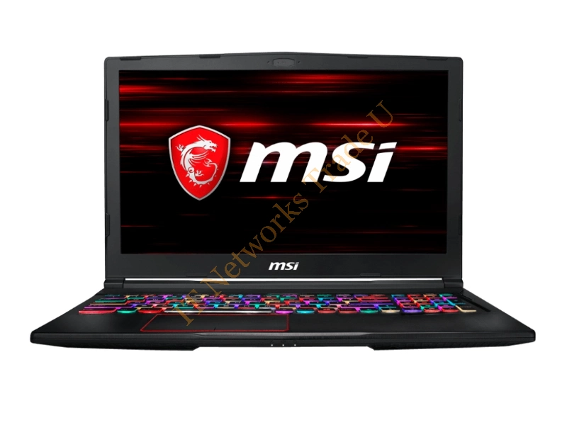 MSI Gaming GE63 8RF-063UK Raider RGB 2.2GHz i7-8750H 15.6" 1920 x 1080pixels Black Notebook Laptop System