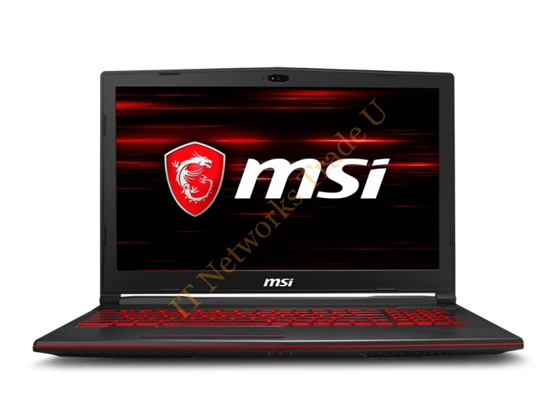 MSI Gaming GL63 8RC-070UK 2.3GHz 15.6" 1920 x 1080pixels Black Notebook Laptop System