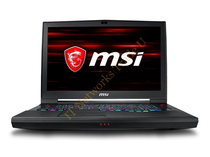 MSI Gaming GT75 8RF-200UK Titan 4K 2.9GHz i9-8950HK 17.3" 3840 x 2160pixels Black Notebook Laptop System