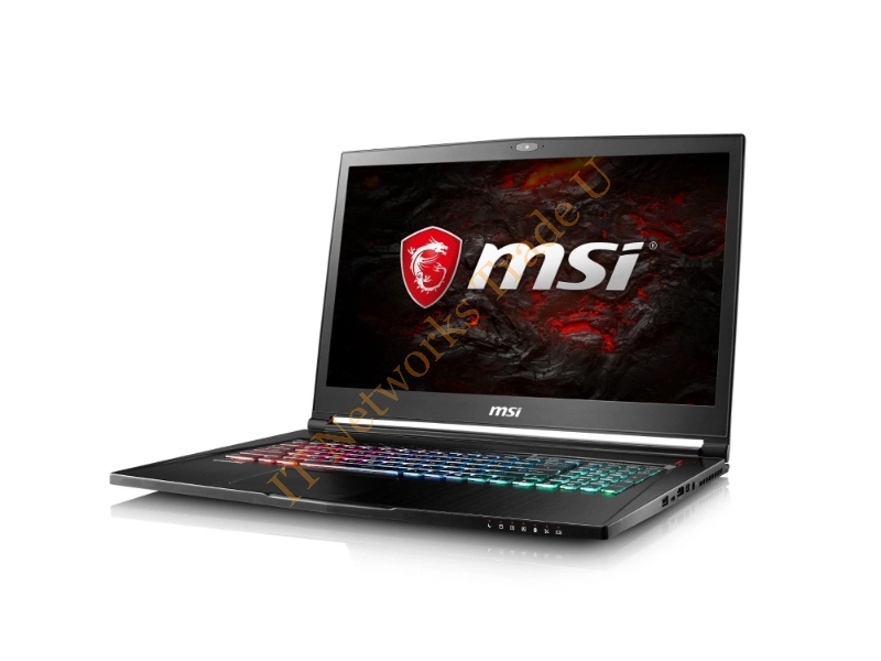 MSI Gaming GS73VR 7RF-424UK Stealth Pro 2.8GHz i7-7700HQ 17.3" 1920 x 1080pixels Black Notebook Laptop System