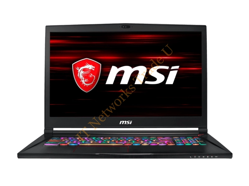MSI Gaming GS73 8RF-031UK Stealth 4K 2.2GHz i7-8750H 17.3" 3840 x 2160pixels Black Notebook Laptop System