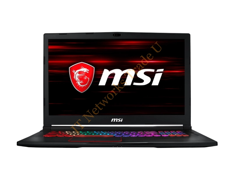 MSI Gaming GE73 8RF-050UK Raider RGB 2.2GHz i7-8750H 17.3" 1920 x 1080pixels Black Notebook Laptop System