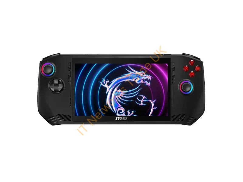 9S7-1T4111-016 - MSI Claw A1M-016UK portable game console 17.8 cm (7") 1 TB Touchscreen Wi-Fi Black