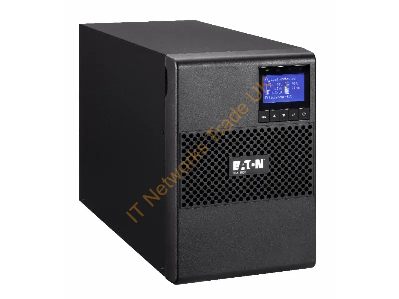 9SX1000IBS - Eaton 9SX1000IBS uninterruptible power supply (UPS) Double-conversion (Online) 1 kVA 900 W 6 AC outlet(s)