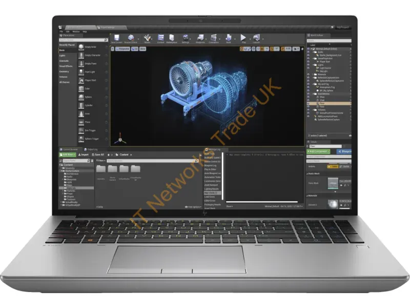 9T194EC#ABA - Hp Zbook Fury 16 G10 Intel Core I9 I9-13950Hx Mobile Workstation 16" Touchscreen Wuxga 32 Gb Ddr5-Sdram 512 Gb Ssd Nvidia Rtx A1000 Wi-Fi 6E (802.11Ax) Windows 11 Pro Gray