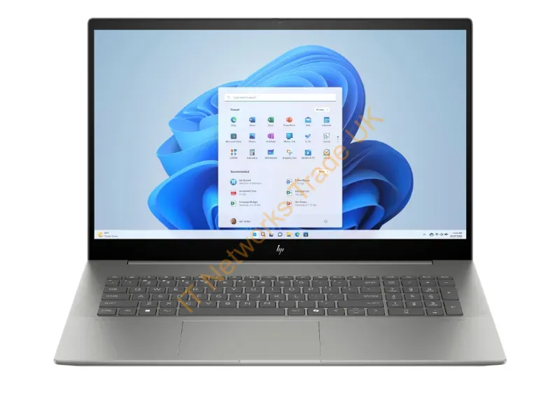 9T3V8UAR#ABA - Hp Envy 17-Cw1023Cl Intel Core Ultra 7 155U Laptop 17.3" Touchscreen Full Hd 32 Gb Ddr5-Sdram 1 Tb Ssd Nvidia Geforce Rtx 3050 Wi-Fi 6E (802.11Ax) Windows 11 Home Silver