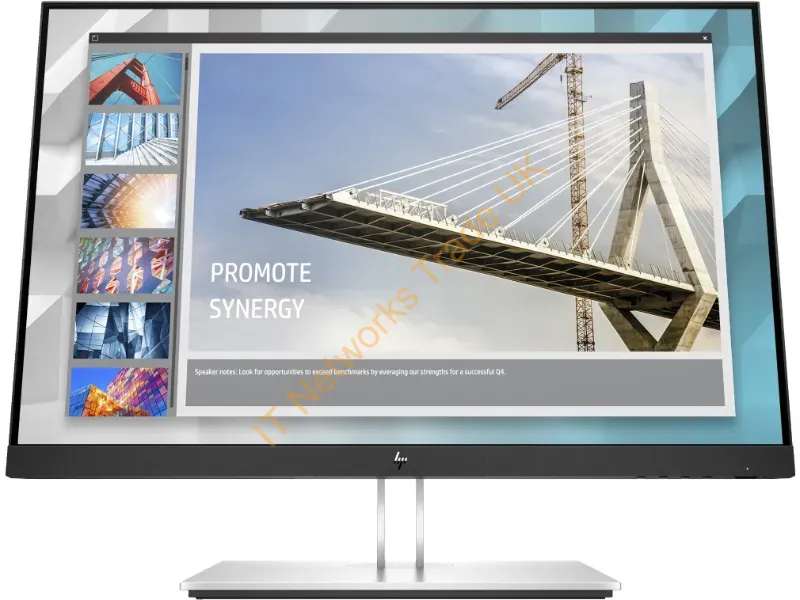 9VJ40A9#ABA - Hp E24I G4 Wuxga No Stand Monitor Computer Monitor 24" 1920 X 1080 Pixels Full Hd Black, Silver
