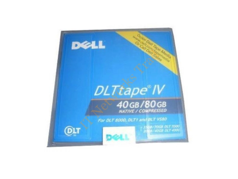 9W080 Dell 40GB/80GB DLT Tape Media Cartridge Tape Drive Storage