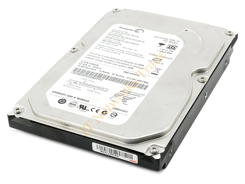 9W2814-364 Seagate 160GB 7200RPM SATA 1.5Gb/s 3.5-inch Desktop Hard Disk Drive Internal HDD