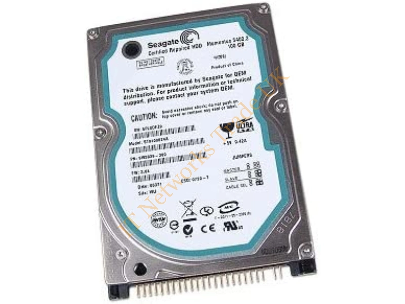 9W3139-303 Seagate 100GB 5400RPM SATA 1.5Gb/s 2.5-inch Laptop Hard Disk Drive Internal HDD