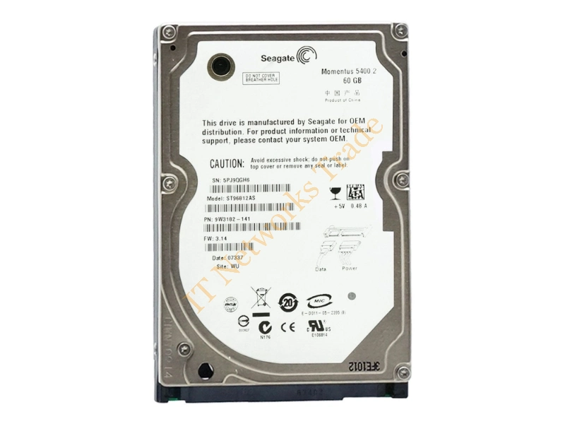 9W4003-003 Seagate 60GB 7200RPM ATA-100 3.5-inch Desktop Hard Disk Drive Internal HDD