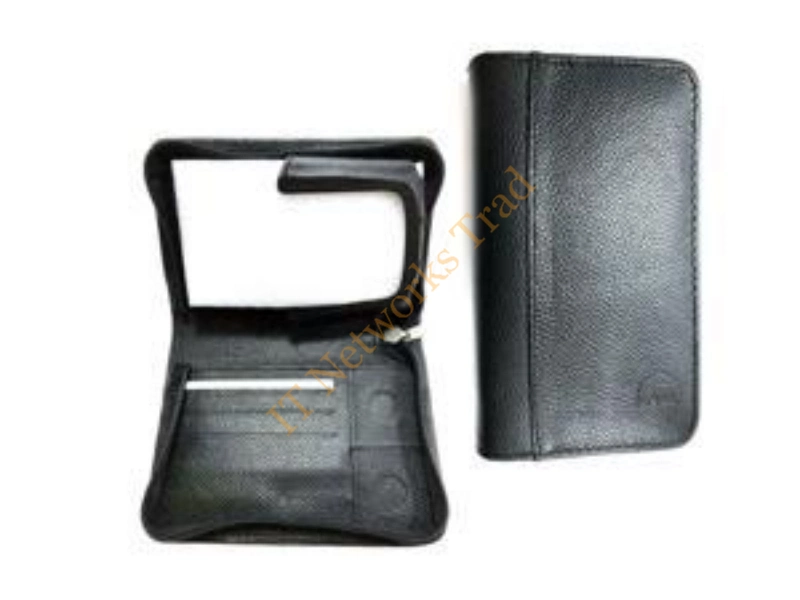 9W410 Dell Handheld Leather Blk Carrying Case Laptop Accessory