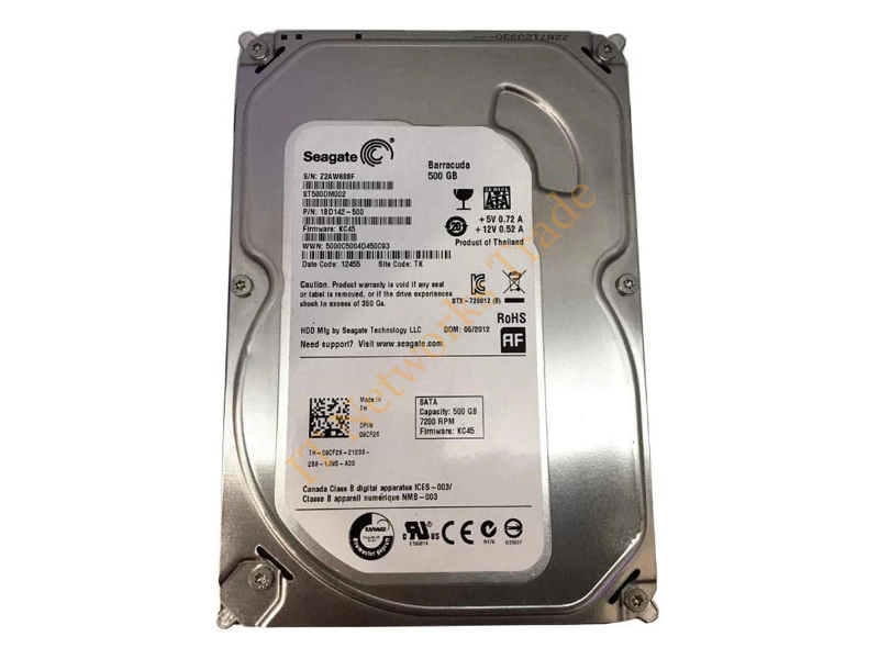 9YZ162-521 Seagate 500GB 7200RPM SATA 6Gb/s 3.5-inch Desktop Hard Disk Drive Internal HDD