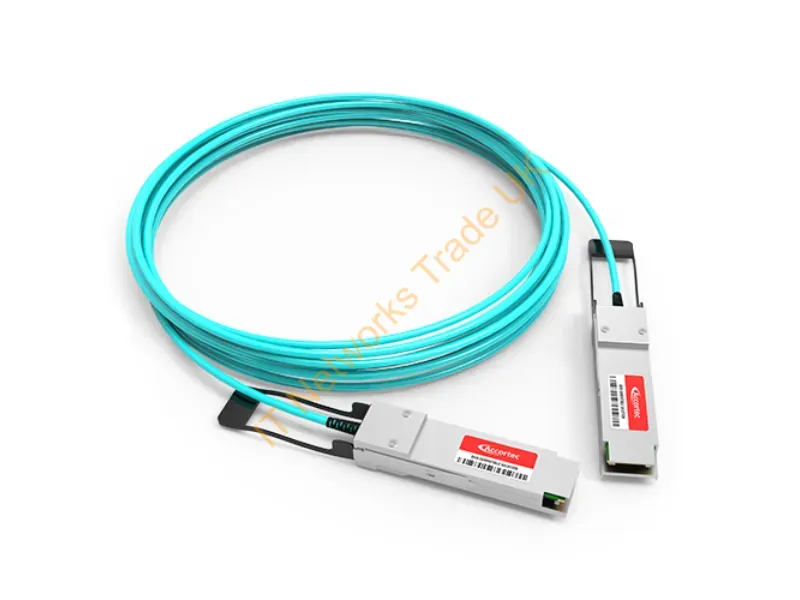 A-Q200-Q200-5M-ACC - Accortec A-Q200-Q200-5M-Acc Infiniband/Fibre Optic Cable 196.9" (5 M) Qsfp56 Aoc Aqua Color