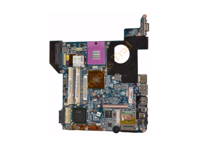A000039840-06 Toshiba Motherboard Including CPU Core 2 Duo 2.66GHz 2.5GT/s Intel HD Graphics Laptop Motherboard