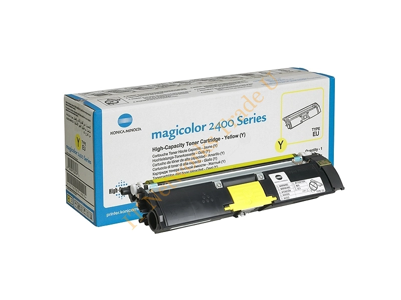 Konica Minolta A00W132 (171-0589-005) Toner yellow, 4.5K pages @ 5% coverage Accessory